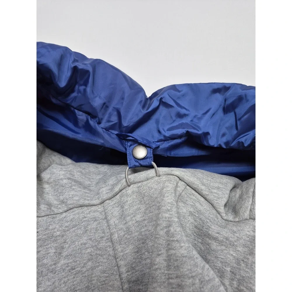 New York Giants Jacket Men's L Blue Red NFL Football Hoodie Puffer NFL NWT